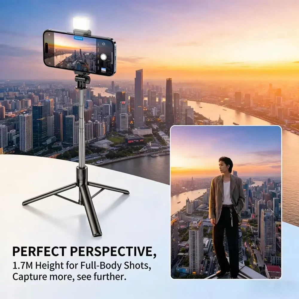 Mobile Phone Tripod Selfie Stick