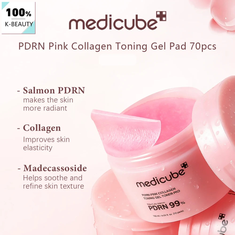 Medicube PDRN Collagen Toning Pads