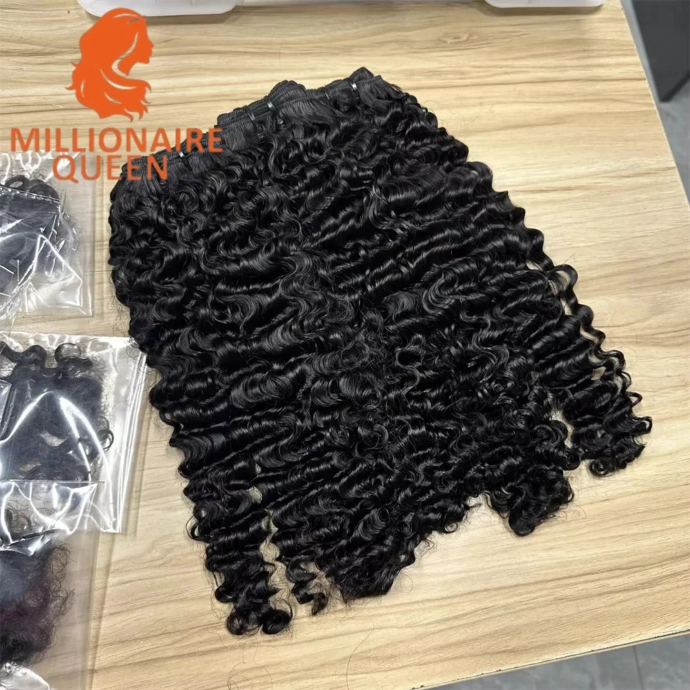 Burmese Curly Virgin Hair Bundles