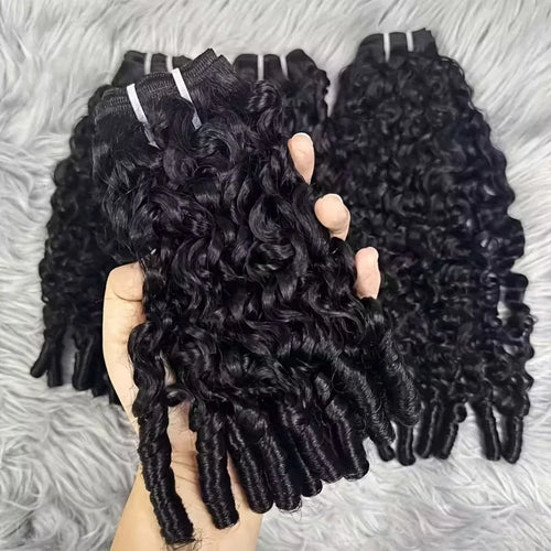 Burmese Curly Human Hair Bundles