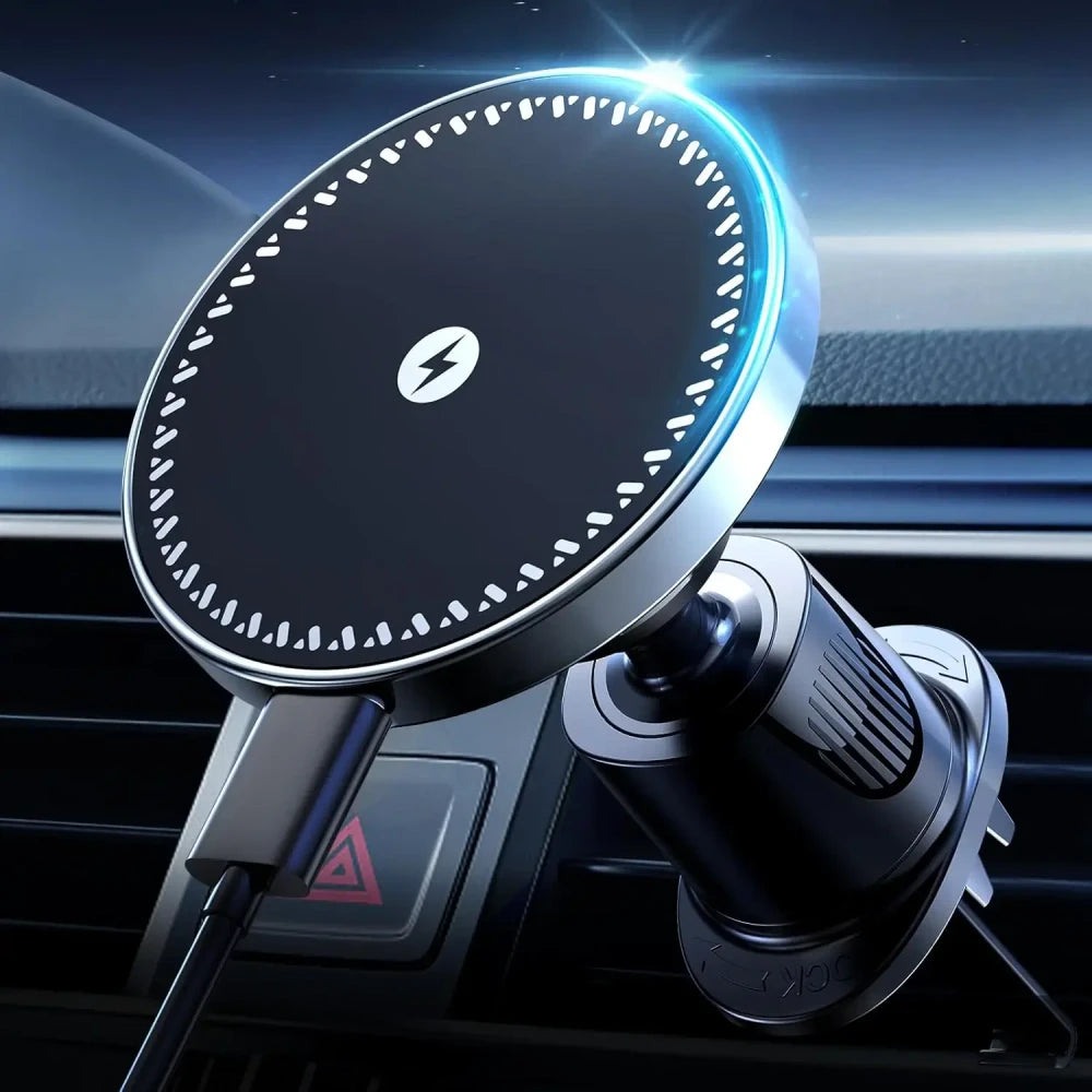 Magnetic Wireless Car Phone Mount