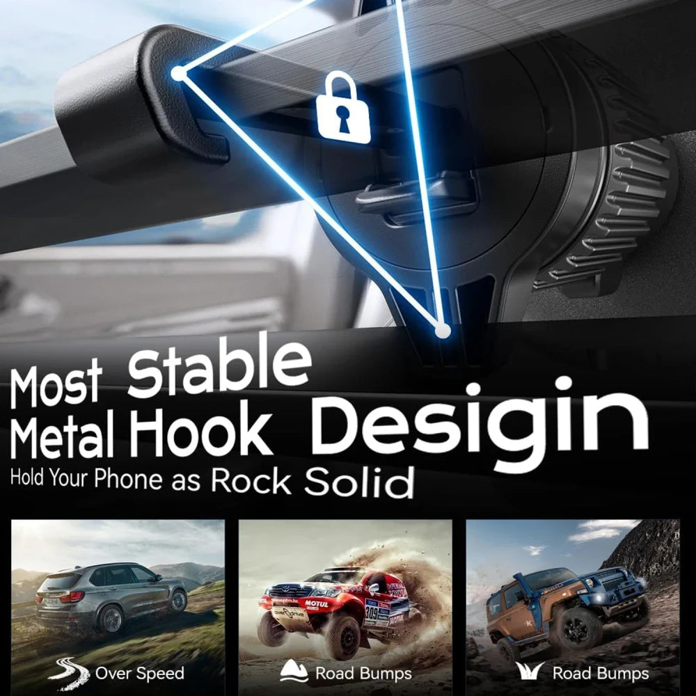 Magnetic Wireless Car Phone Mount