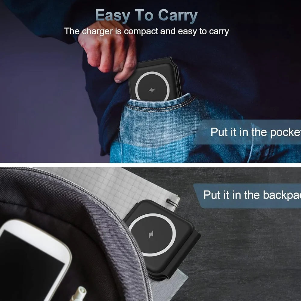 Foldable Magnetic Wireless Charging Station