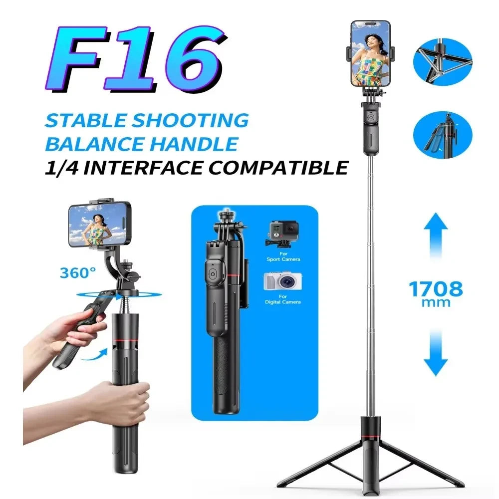Extendable Bluetooth Selfie Tripod