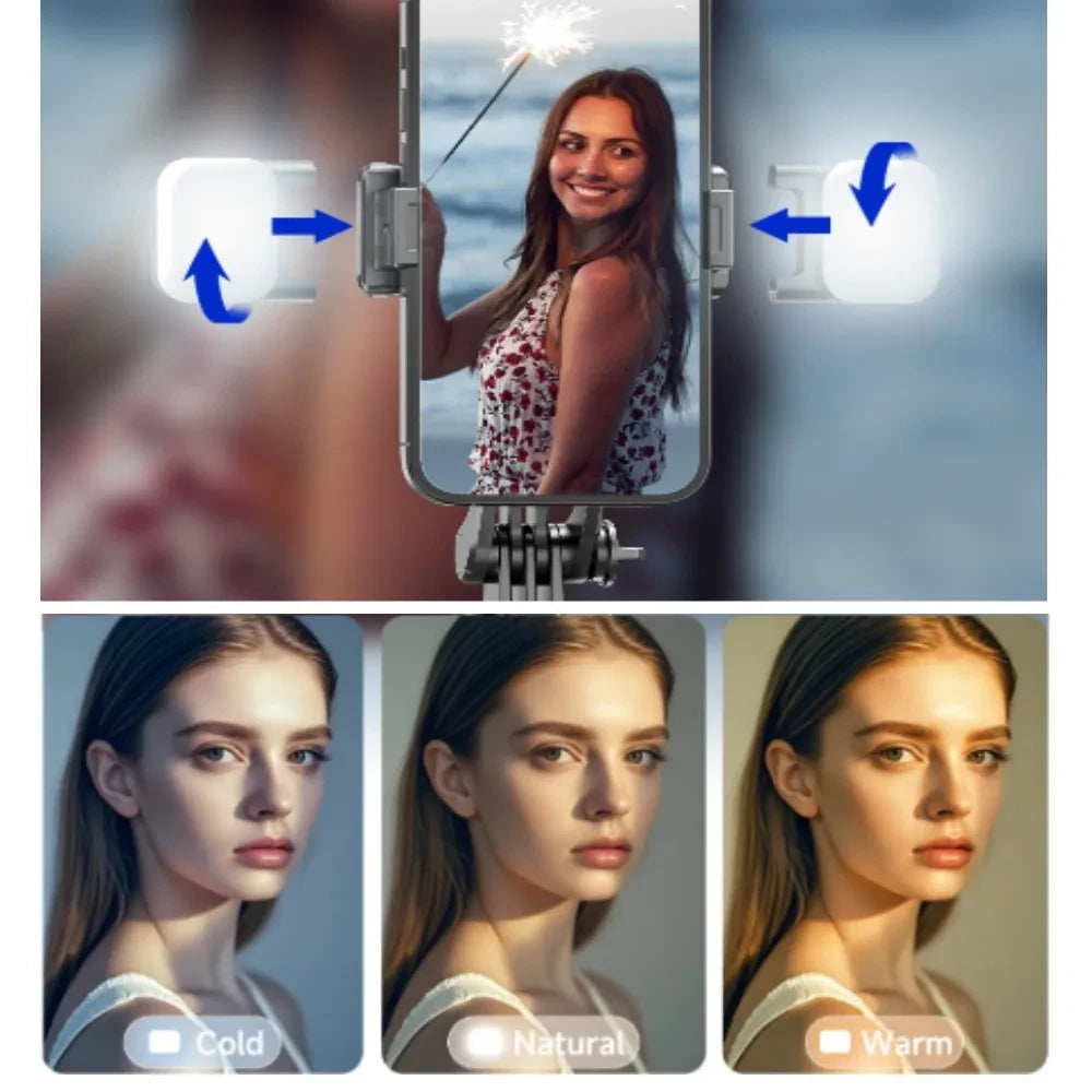 Extendable Bluetooth Selfie Tripod