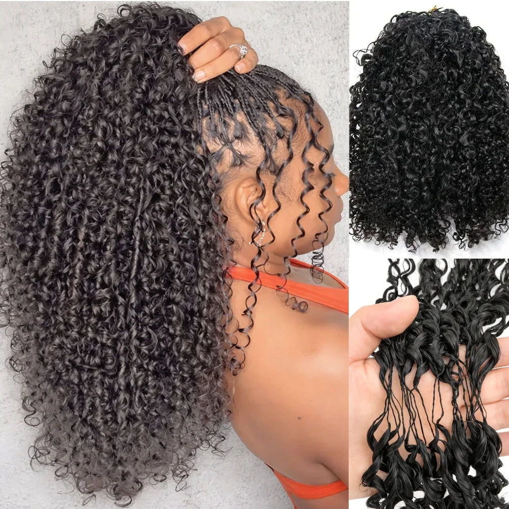 Curly Crochet Human Hair Extensions