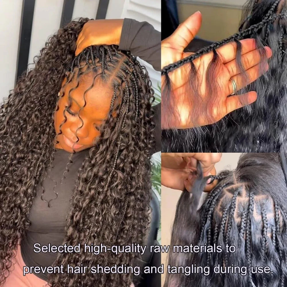 Curly Crochet Human Hair Extensions