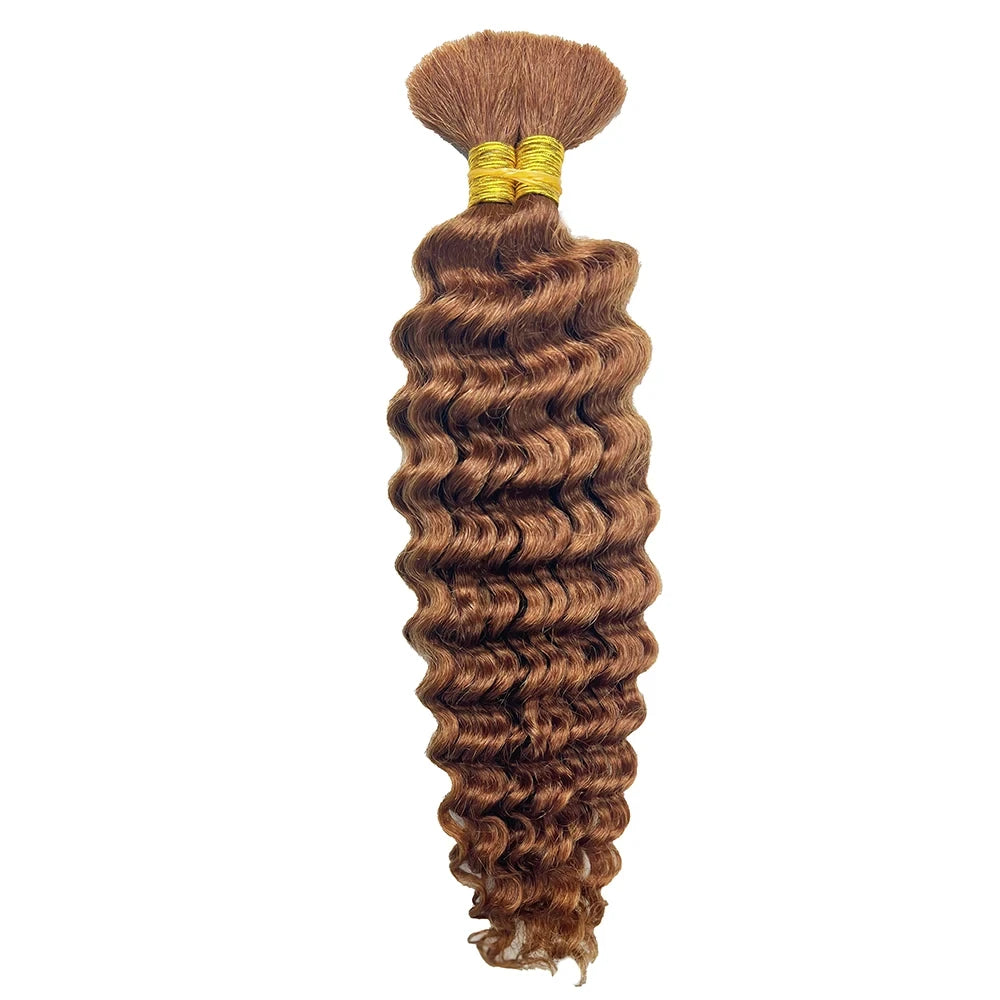 Boho Deep Wave Bulk Human Hair