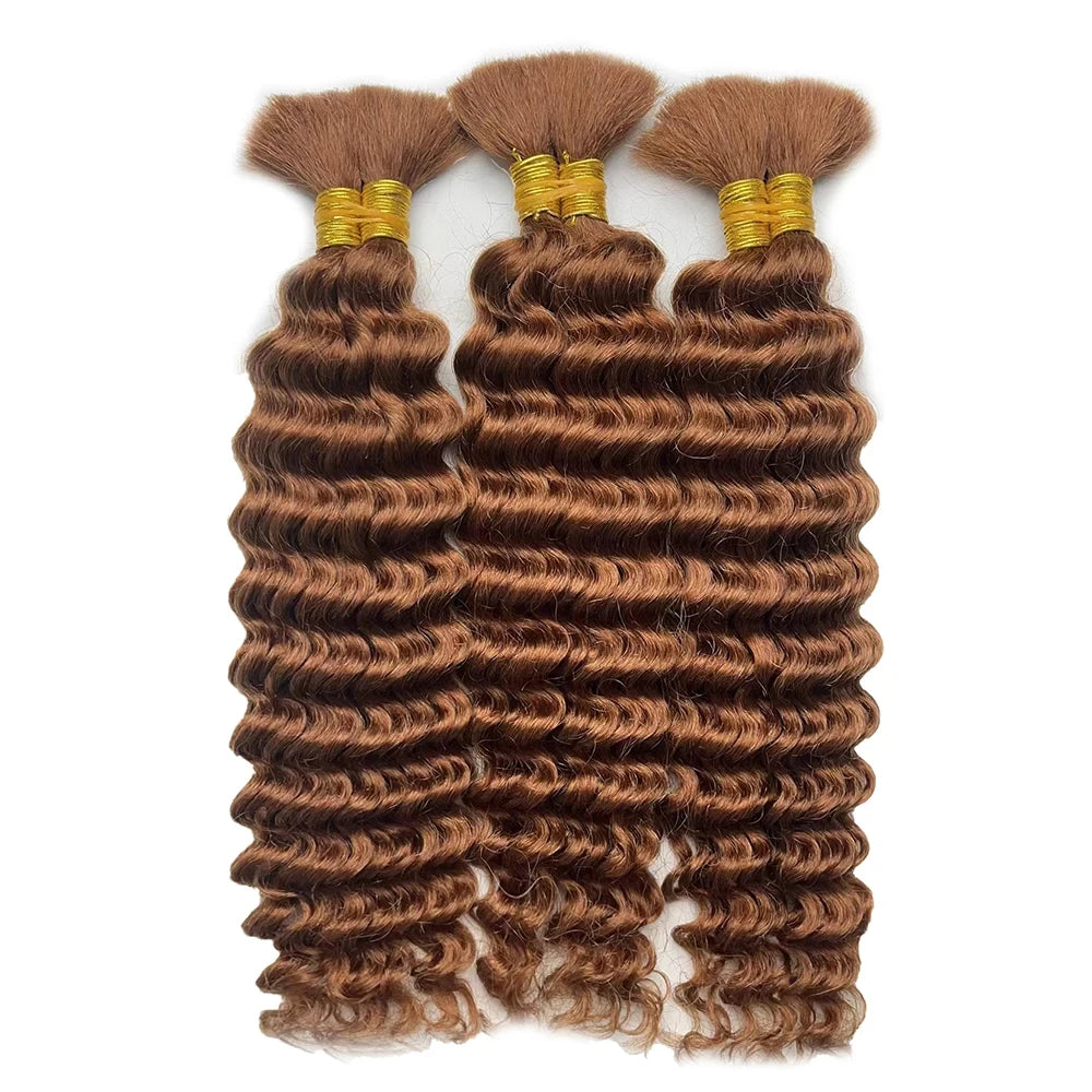Boho Deep Wave Bulk Human Hair