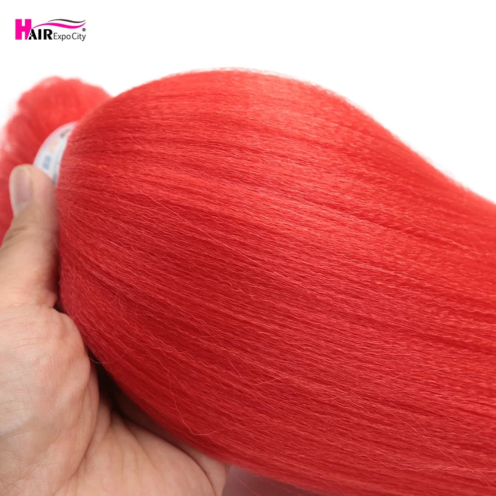 Pre-Stretched Synthetic Braiding Hair