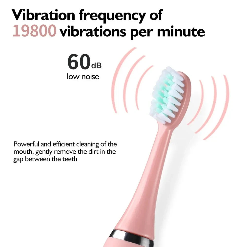 Ultrasonic Cartoon Children Electric Toothbrush