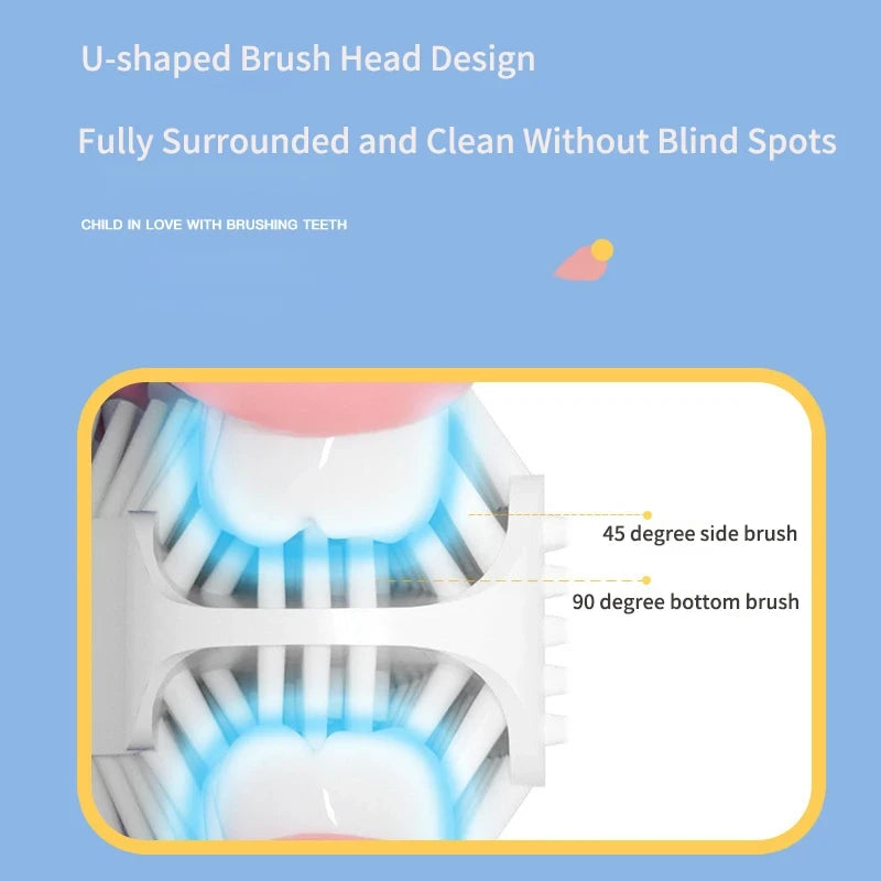 Sonic Silicone Kids Toothbrush