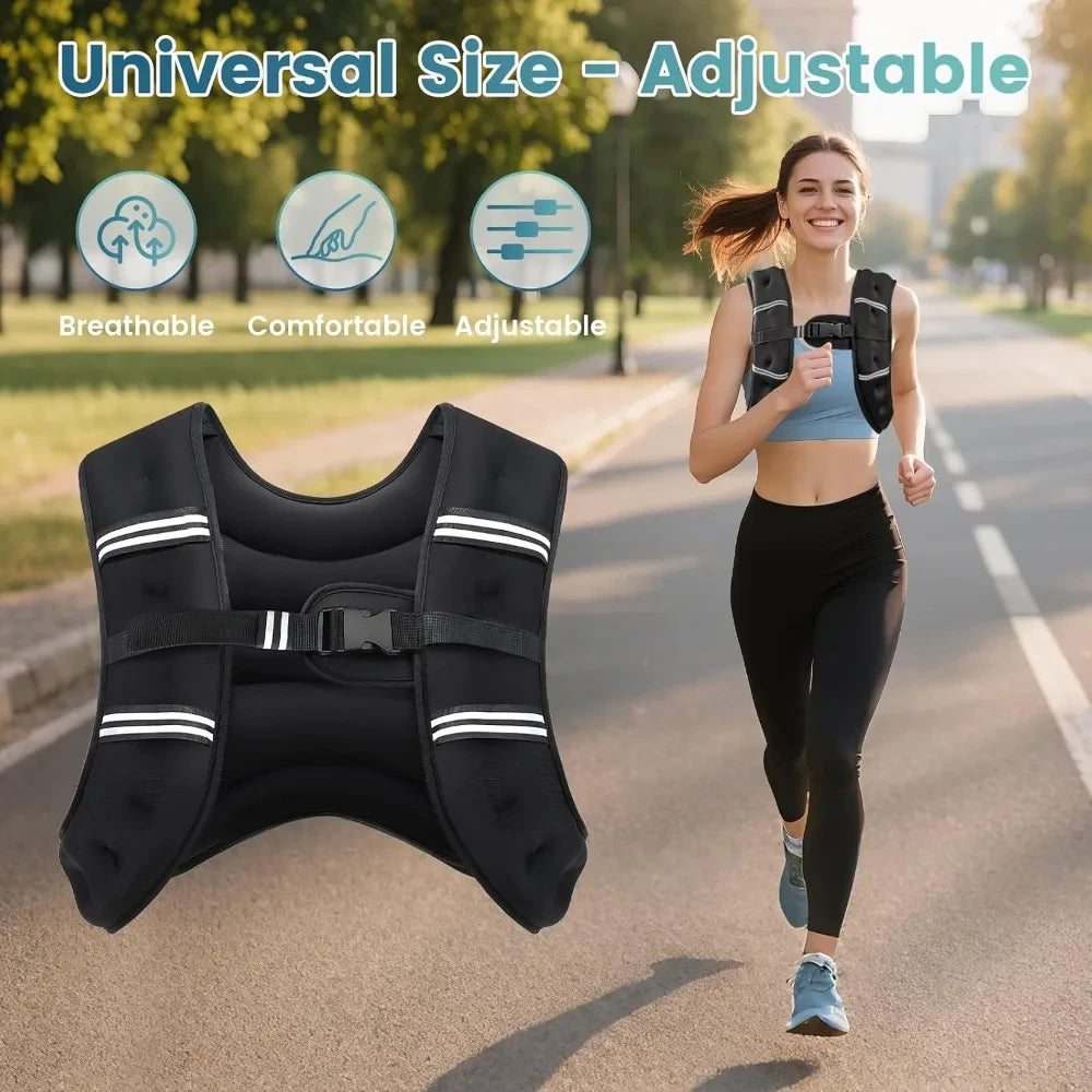 Adjustable Weighted Training Vest