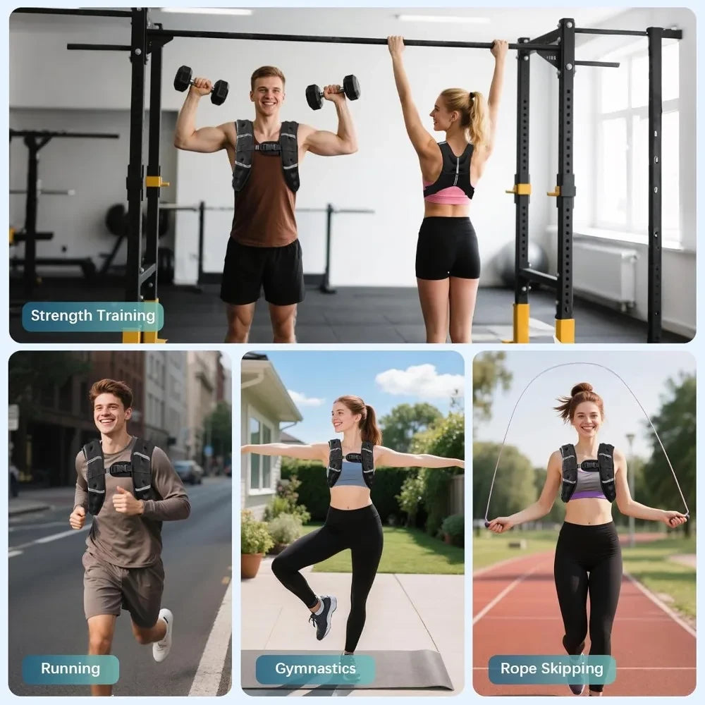 Adjustable Weighted Training Vest